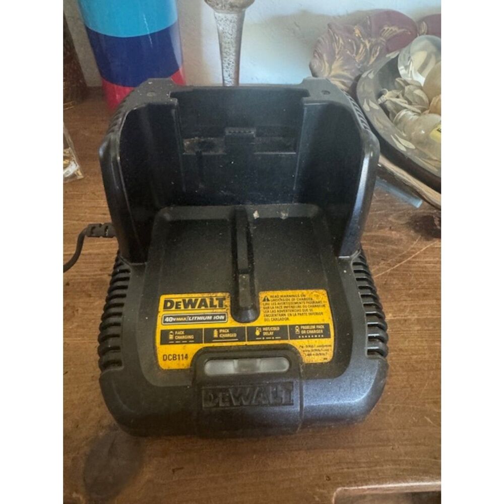 DEWALT DCB114 40V Max Li-Ion Battery Charger | No Battery Included